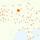 Google Analytics почав показувати на картах відвідуваність по областях і містах